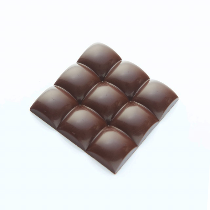 Tablette fourrée - Chocolat Noir 66% / Praliné pistache - Christophe