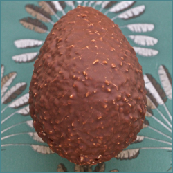 [Collection Pâques 2023] OEUF ROCHER LAIT PRALINE NOISETTE