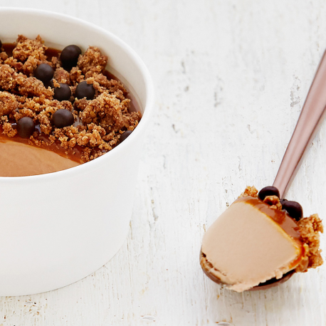GLACE - TARTE CHOCOLAT CARAMEL