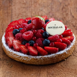 TARTE FRUITS ROUGES (6 PERS.)