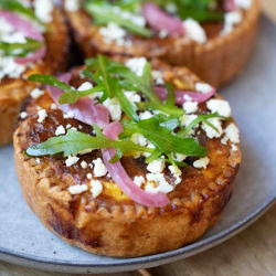QUICHE CAROTTE FÉTA CURRY