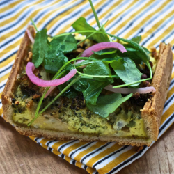 QUICHE BROCOLIS GORGONZOLA