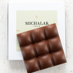 Tablette à croquer - Chocolat Lait Signature Michalak 40%