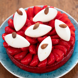 TARTE FRAISE CALISSON - 6 PERSONNES 
