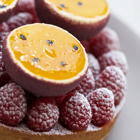 TARTE FRAMBOISE PASSION - 6 PERSONNES 