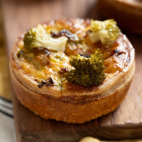 QUICHE BROCOLIS GORGONZOLA