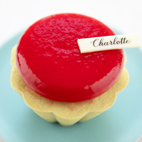 CHARLOTTE FRAMBOISE PISTACHE 