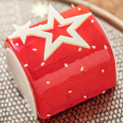 BÛCHETTE FRAISE LAIT D'AMANDE