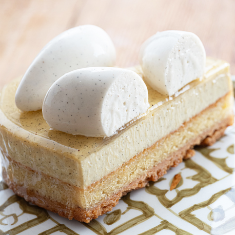 CŒUR TARTE CRÈME BRÛLÉE  (2 PERS.)