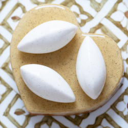 CŒUR TARTE CRÈME BRÛLÉE  (2 PERS.)