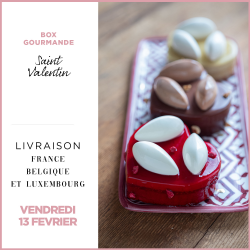  [LIVRAISON VENDREDI 13 FEV. ] BOX GOURMANDE SAINT VALENTIN