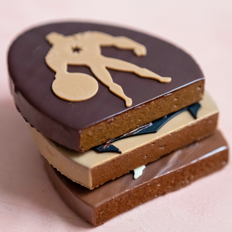 TABLETTE SUPERHÉROS PRALINÉ PISTACHE