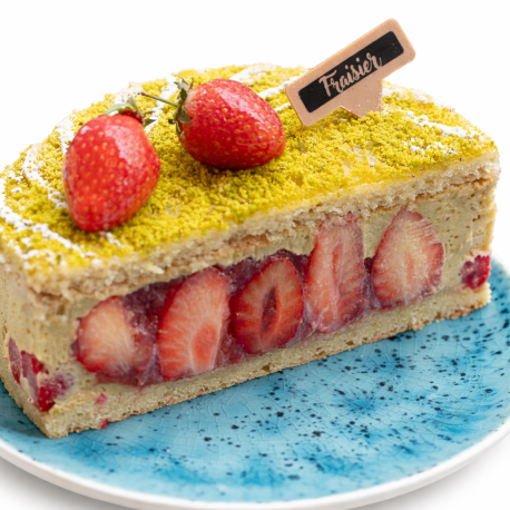 FRAISER À LA CRÈME DE PISTACHE  (6 PERS.)