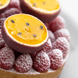 TARTE FRAMBOISE PASSION - 6 PERSONNES 