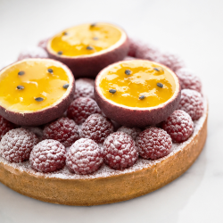 TARTE FRAMBOISE PASSION - 6 PERSONNES 