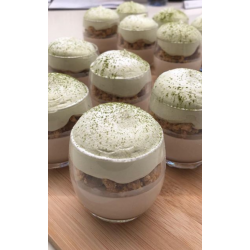 PANACOTTA MARRON MATCHA